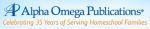 Alpha Omega Publications Coupon Codes & Deals