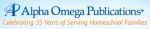 Alpha Omega Publications coupon codes