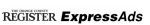 The Orange County Register Express Ads Coupon Codes & Deals
